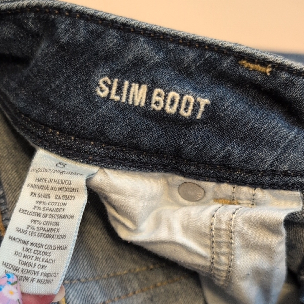 American Eagle Outfitters Women's Blue Jeans - Picture 3 of 7